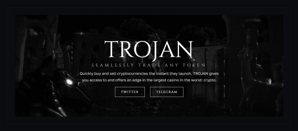 Trojan trading bot