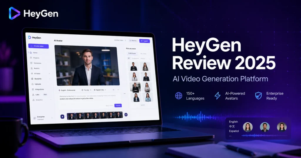 HeyGen Beginner’s Guide 2025: Make Your First AI Video in 15 Minutes