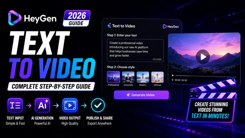 heygen text to video