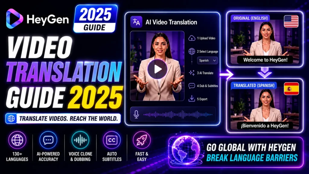 How HeyGen Video Translation Works: Full Guide for 2025