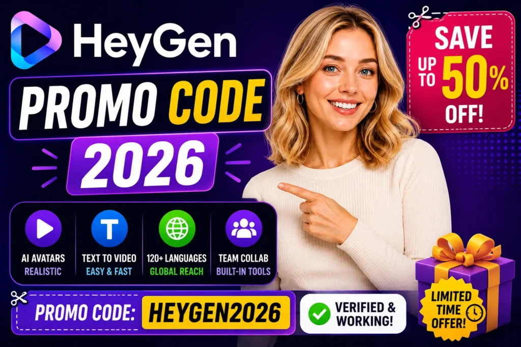HeyGen Promo Code 2026: Best Deals and Discounts Available Now